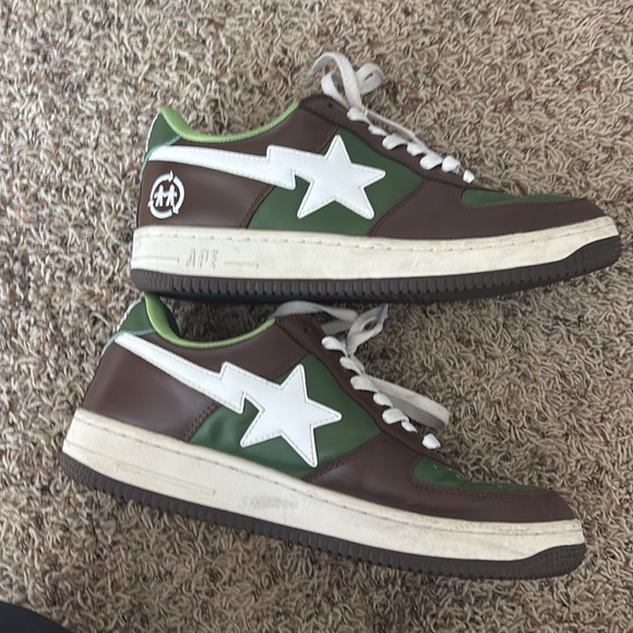 Bape × Japanese Brand
2ful teach peace bapesta custom (seen on chief keef) - Picture 4 of 8